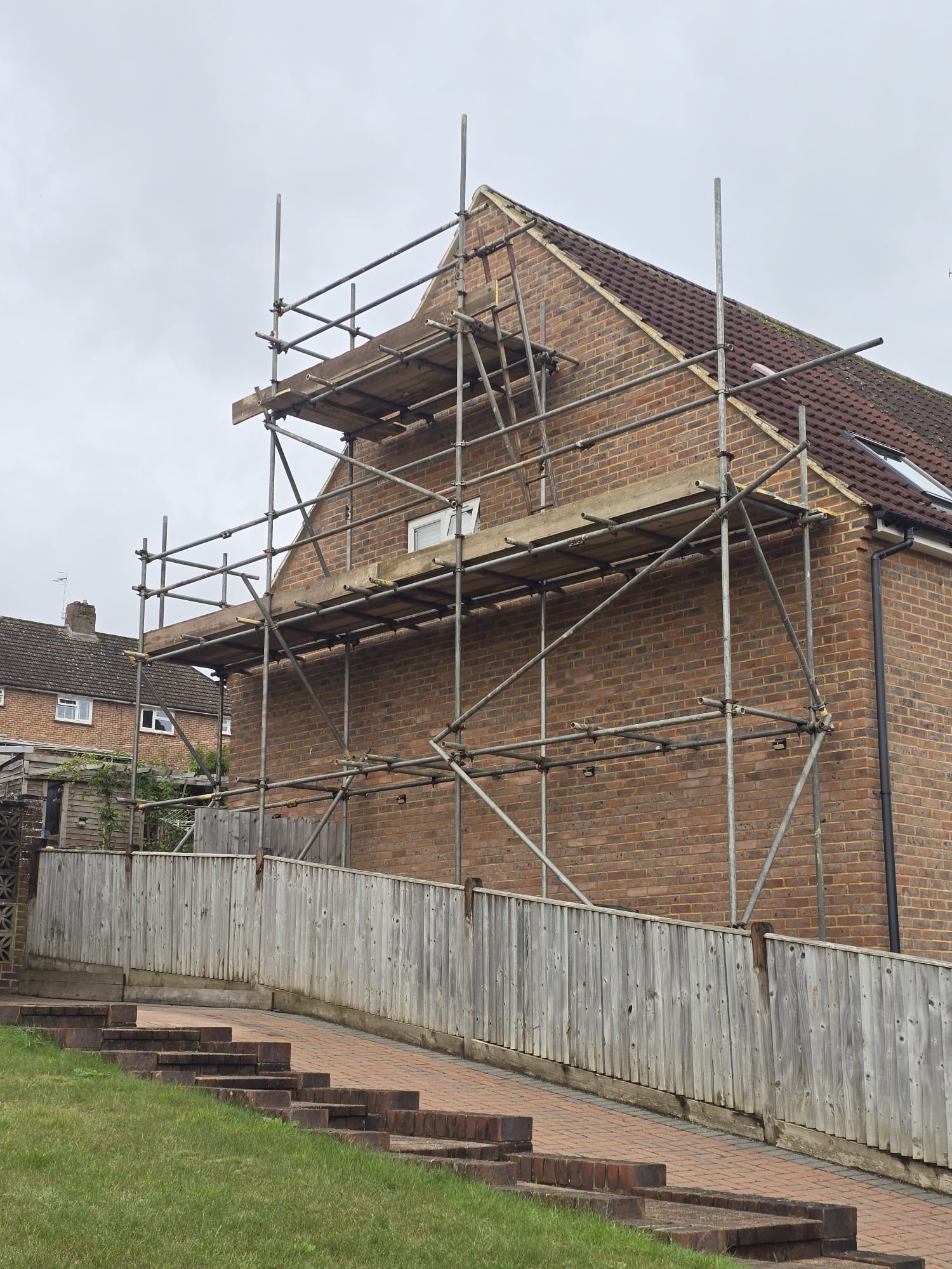 Scaffolding job 1