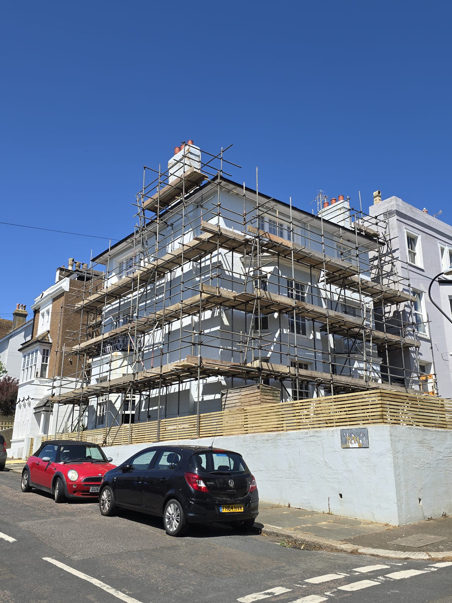 Scaffolding job 10