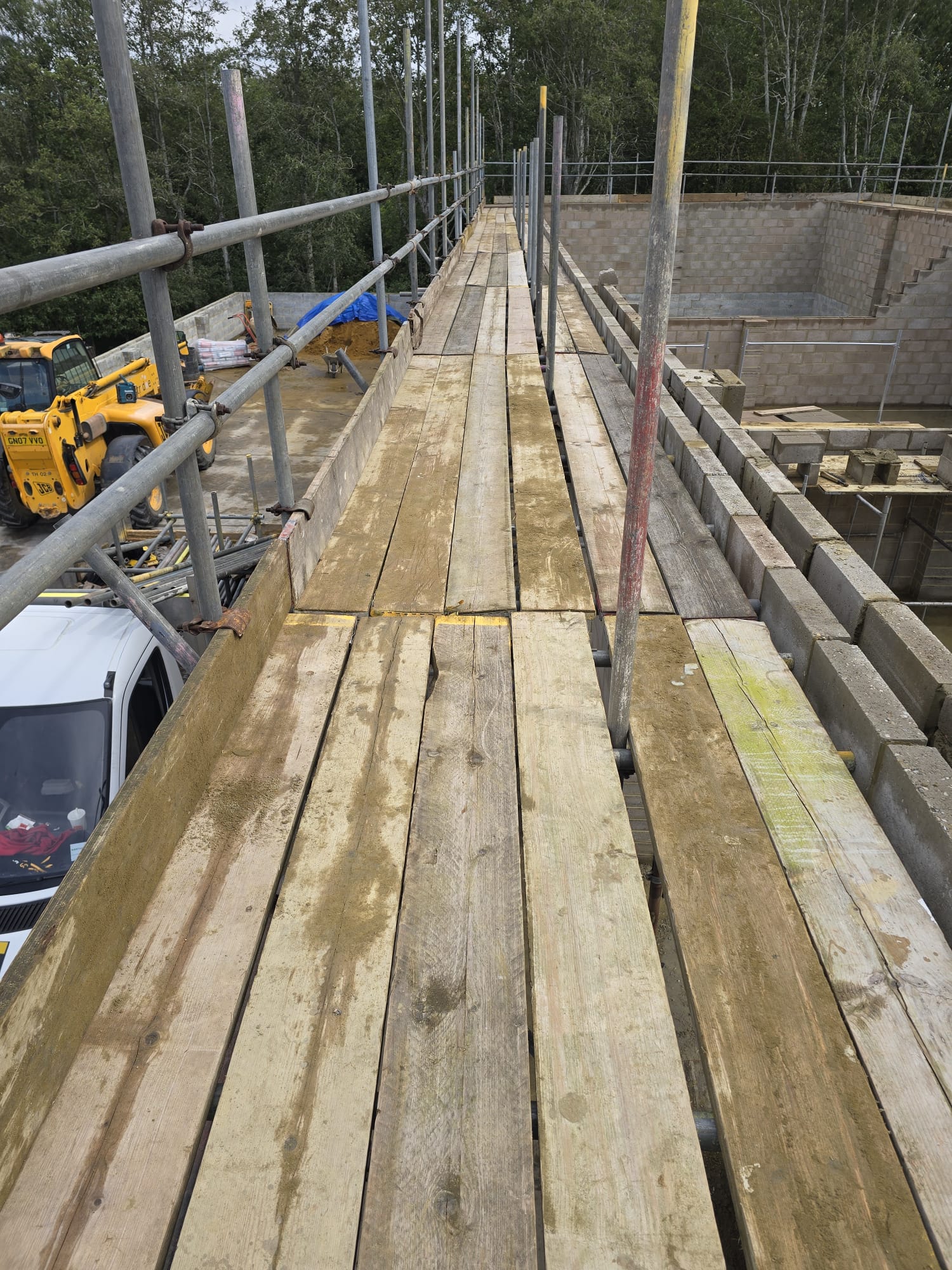 Scaffolding job 2