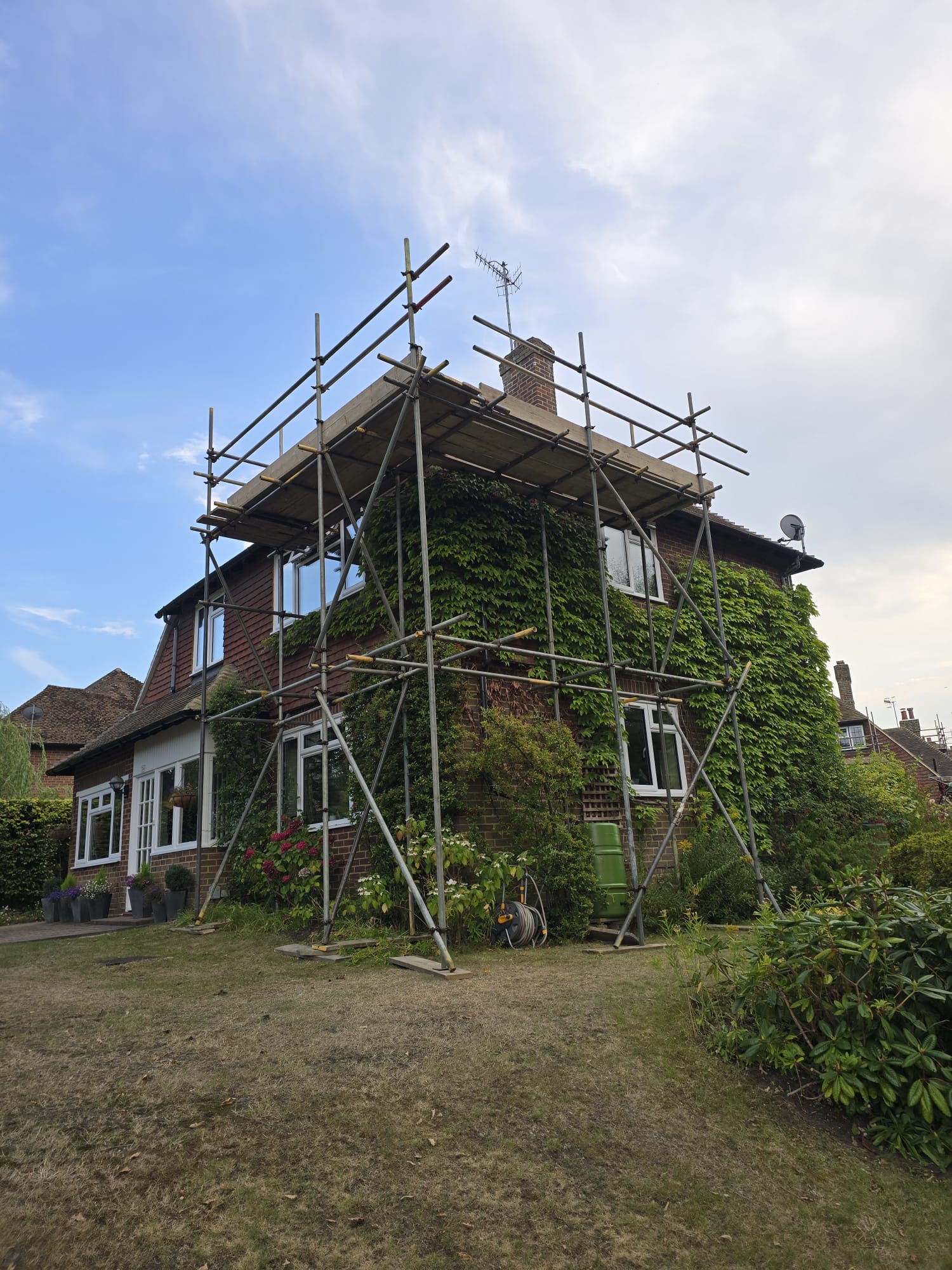 Scaffolding job 4